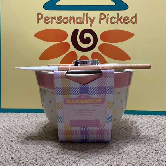 The Bakeshop BUNNY Batter Bowl & Baking Utensils Set - Picture 4 of 9